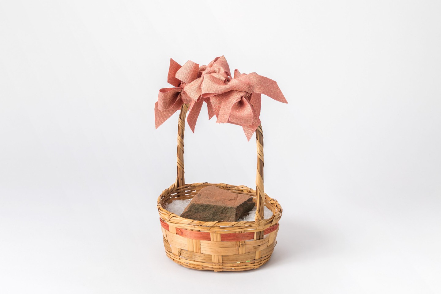 Awareness Brick Gift Basket (Strawberry)