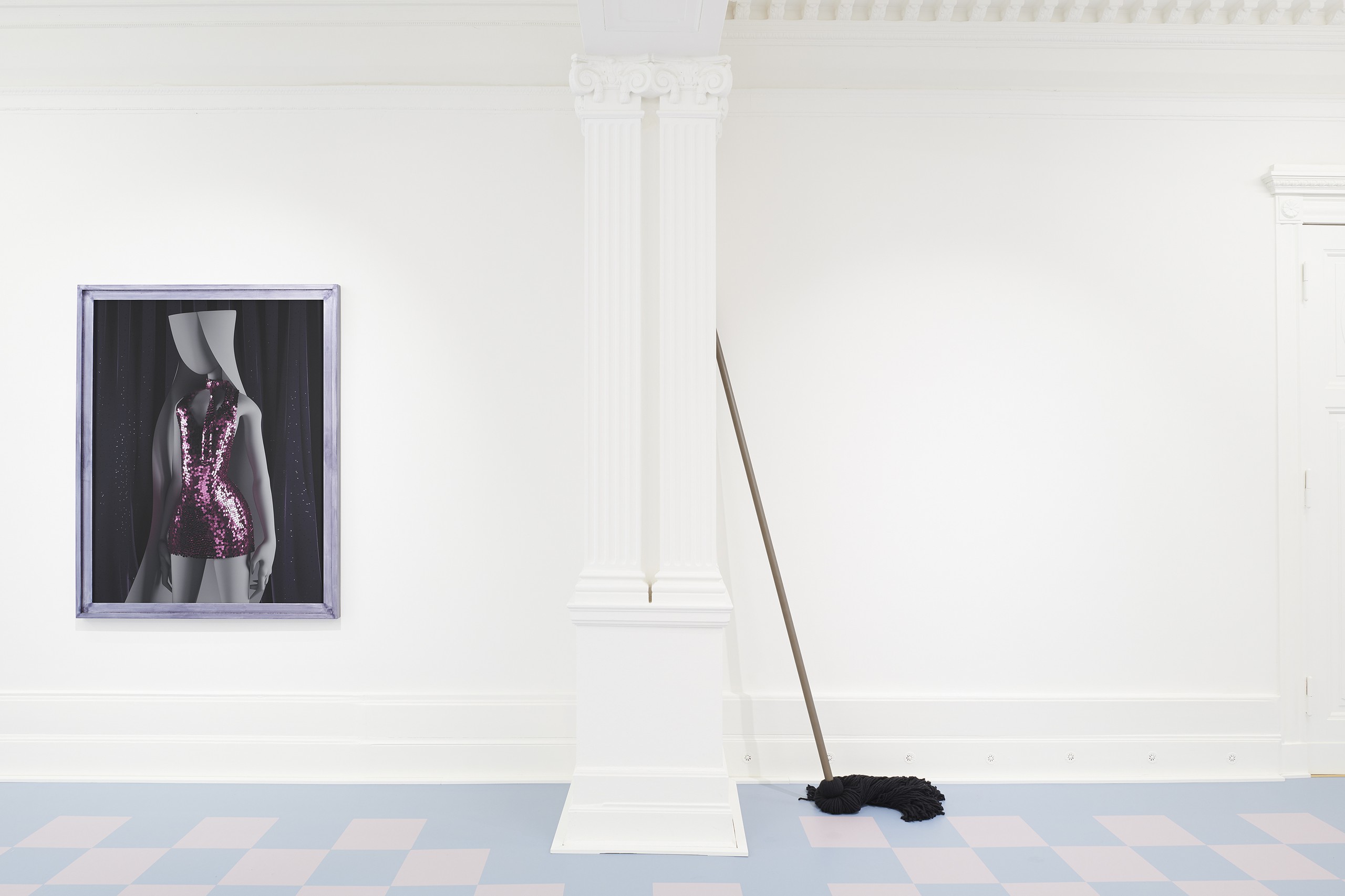 Installation view, Bunny Rogers, Ms Agony, Société, Berlin, 2020/21