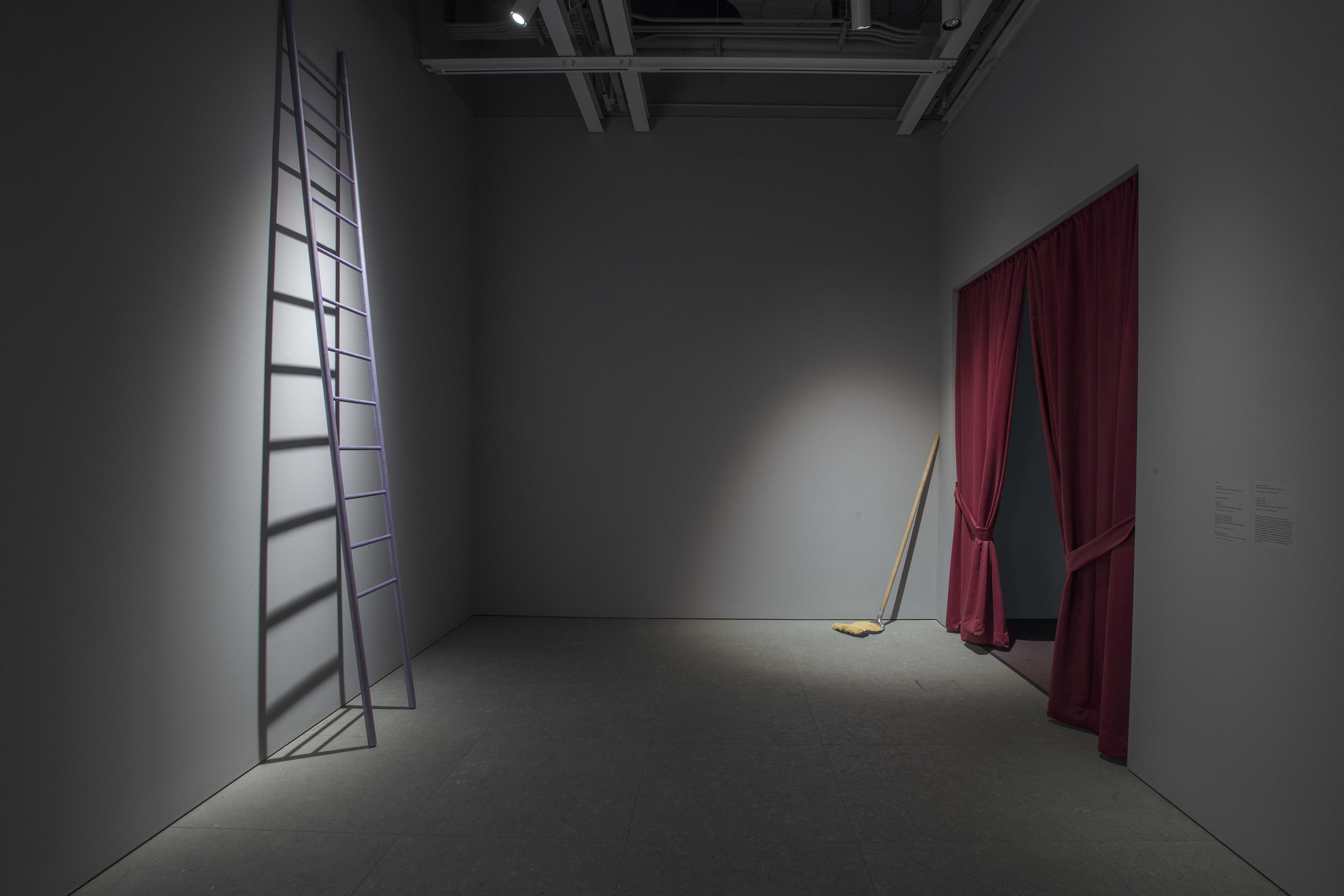 Installation view, Brig Und Ladder, Whitney Museum of American Art, New York, 2017