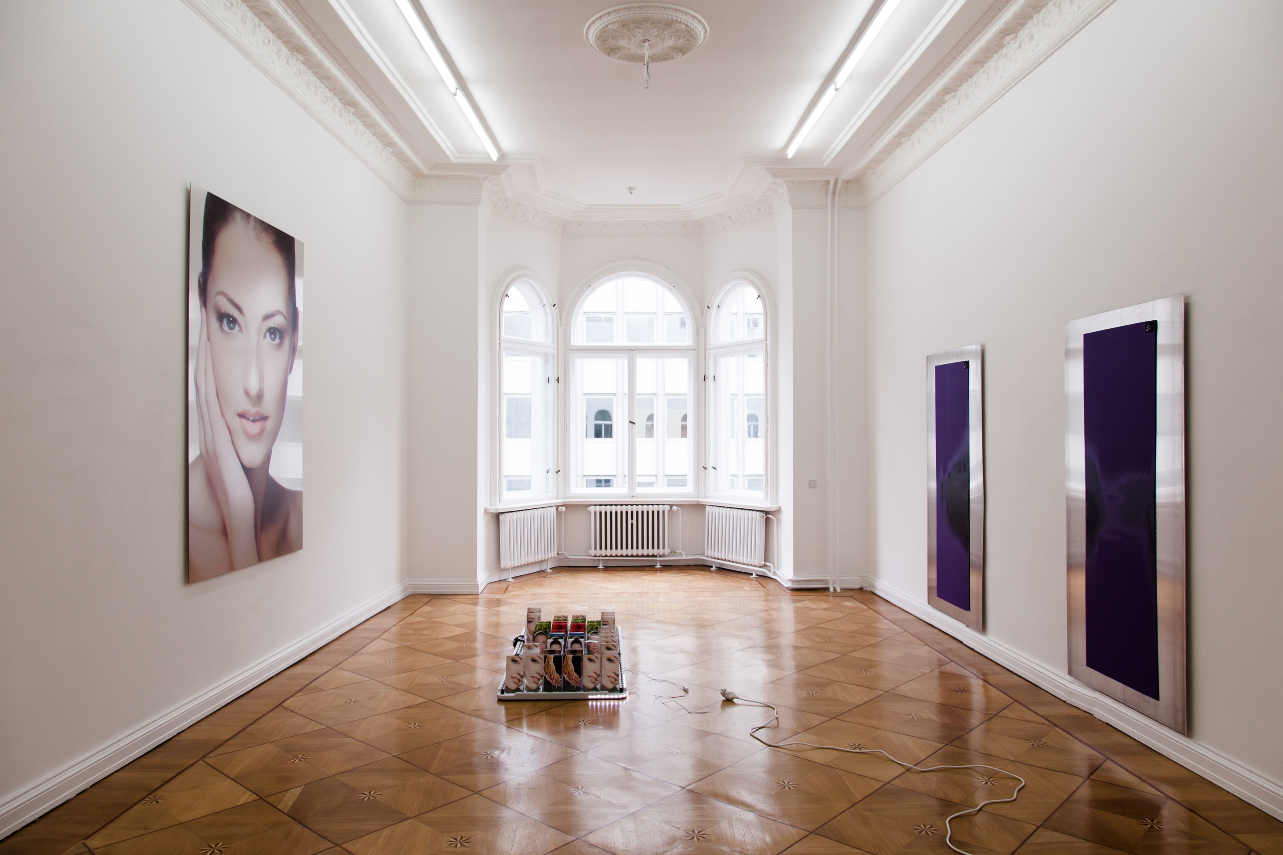 Installation view, Infinite Surrender, Focused Control, Société, Berlin, 2013