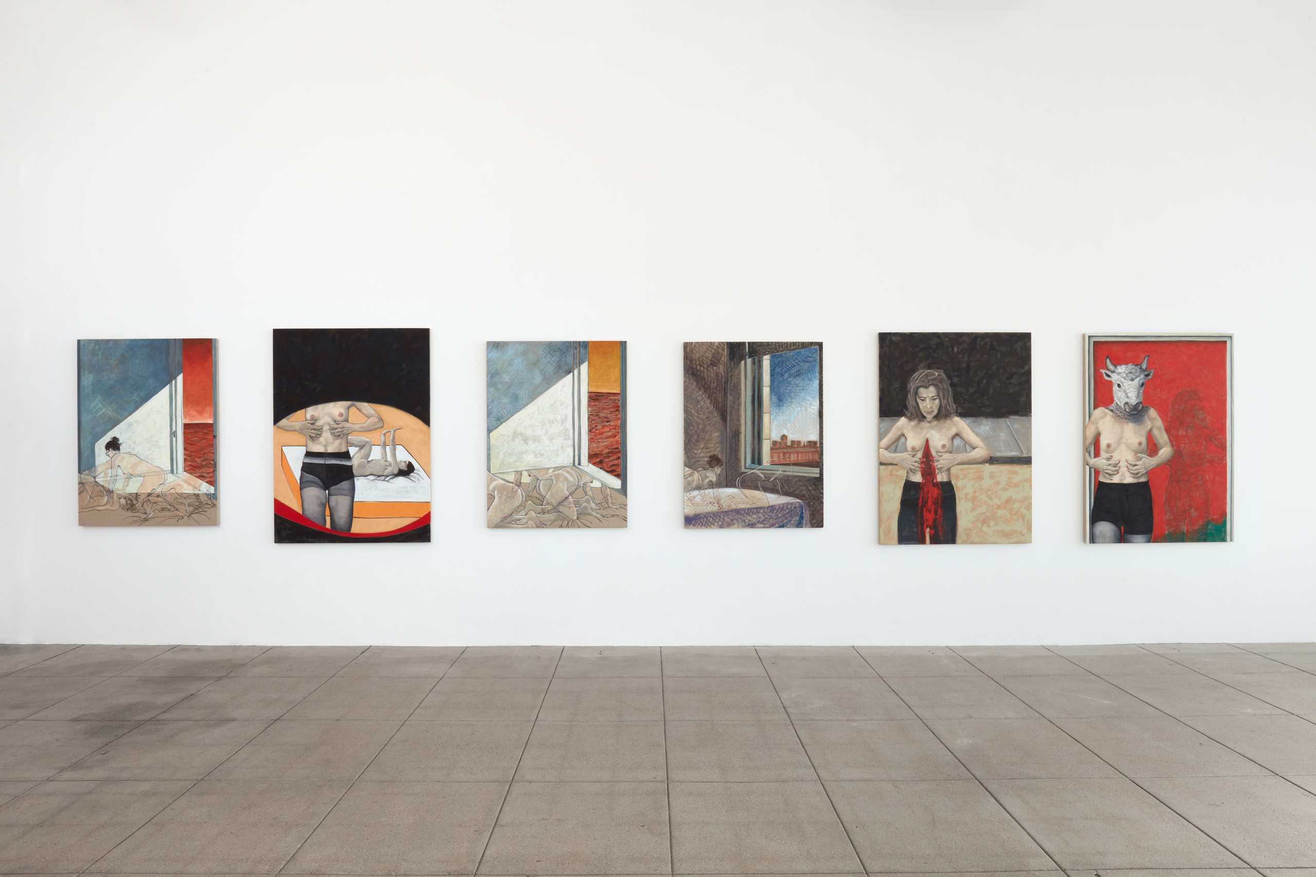 Installation view, Human Remains, Overduin &amp; co, Los Angeles, 2022