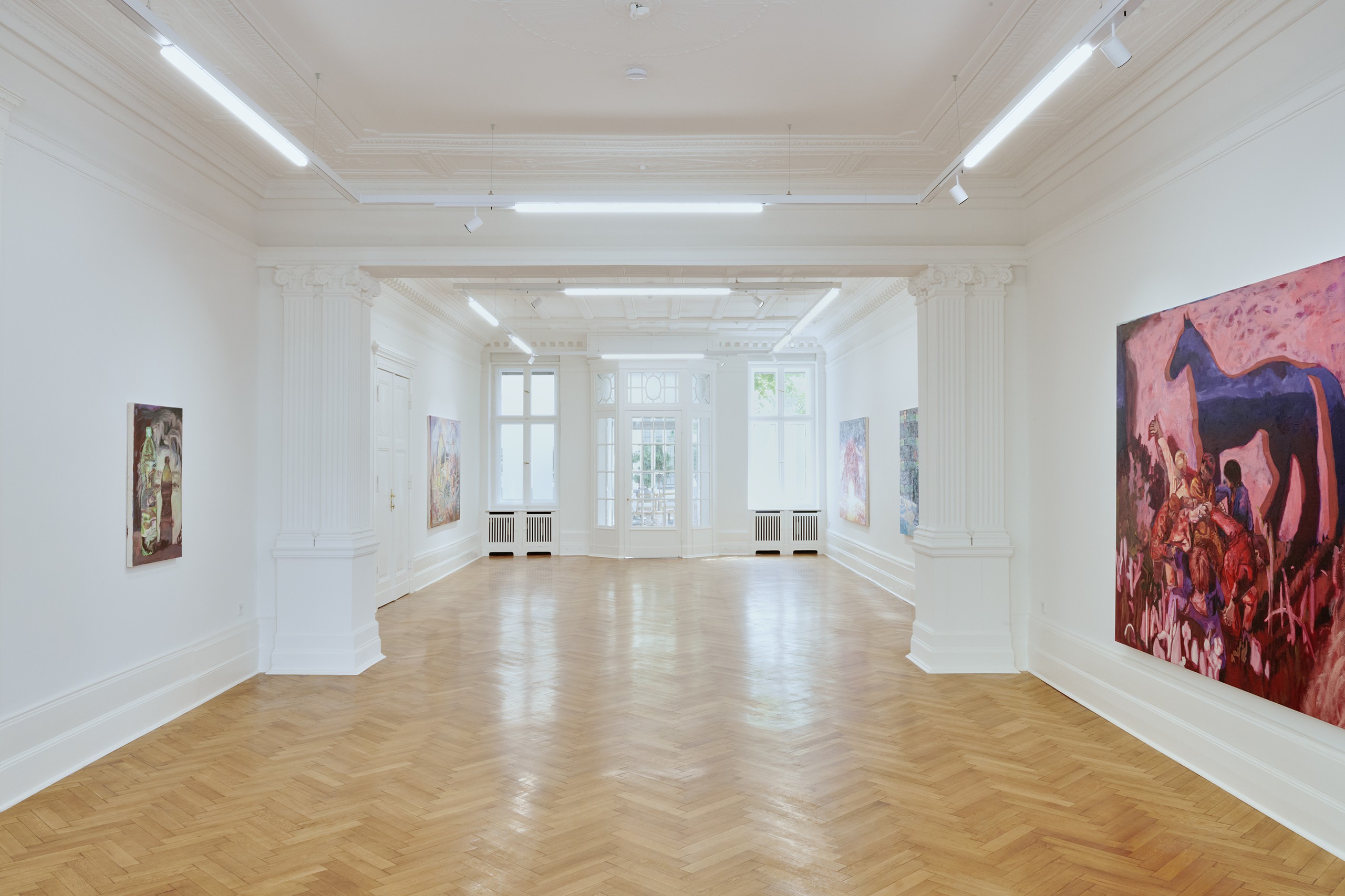 Installation view, Hive Mind, Société, Berlin, 2021