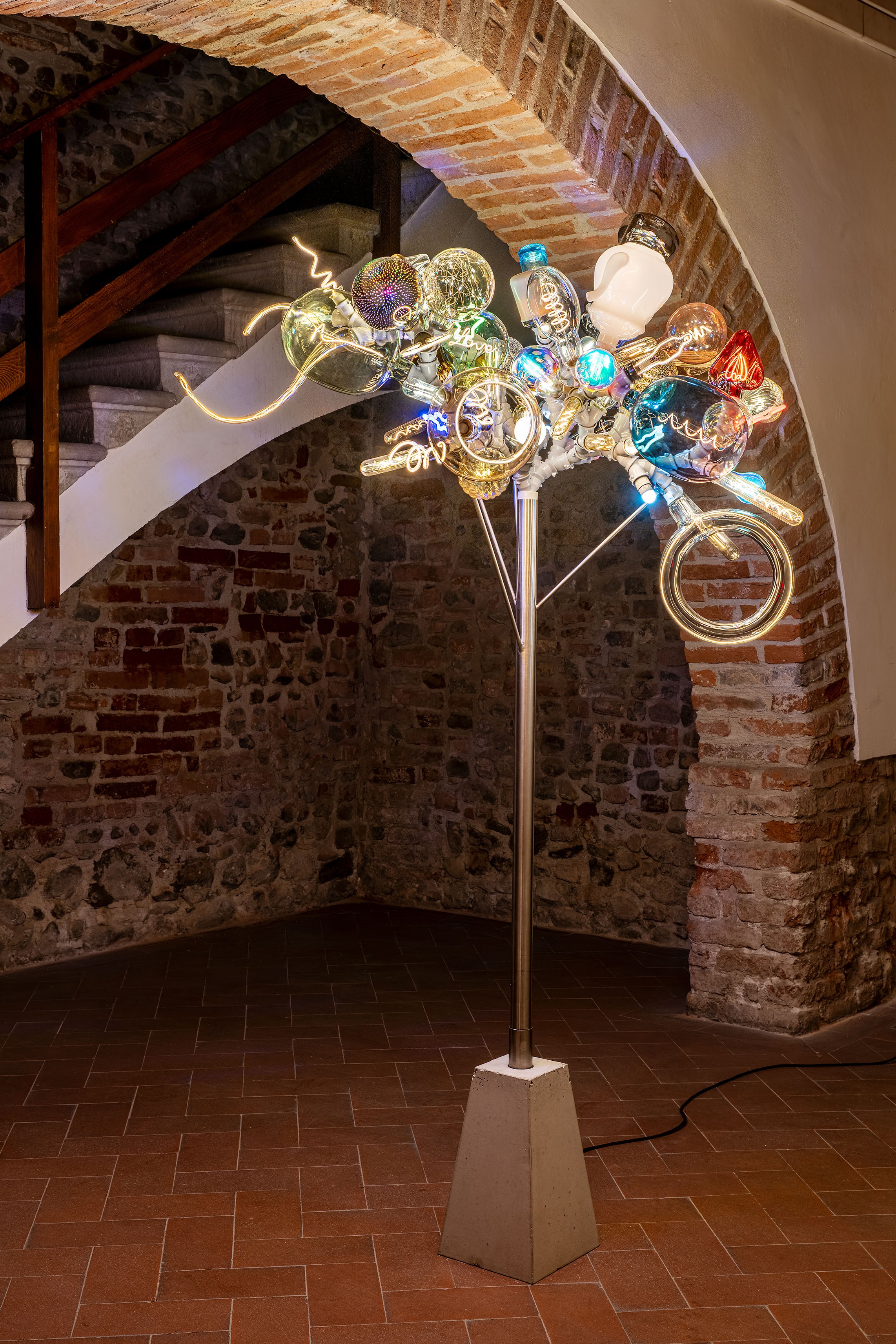 Installation view, &quot;Mehr Licht!&quot; - (Più luce!), Casa Masaccio, San Giovanni Valdarno, 2021