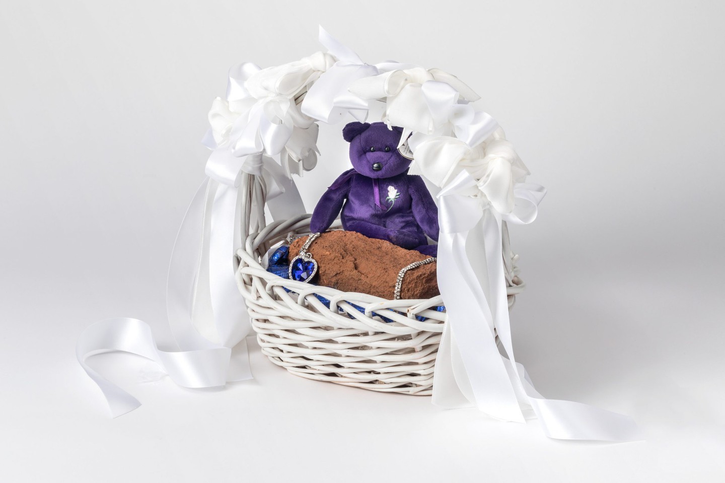 Awareness Brick Gift Basket (Bridal)