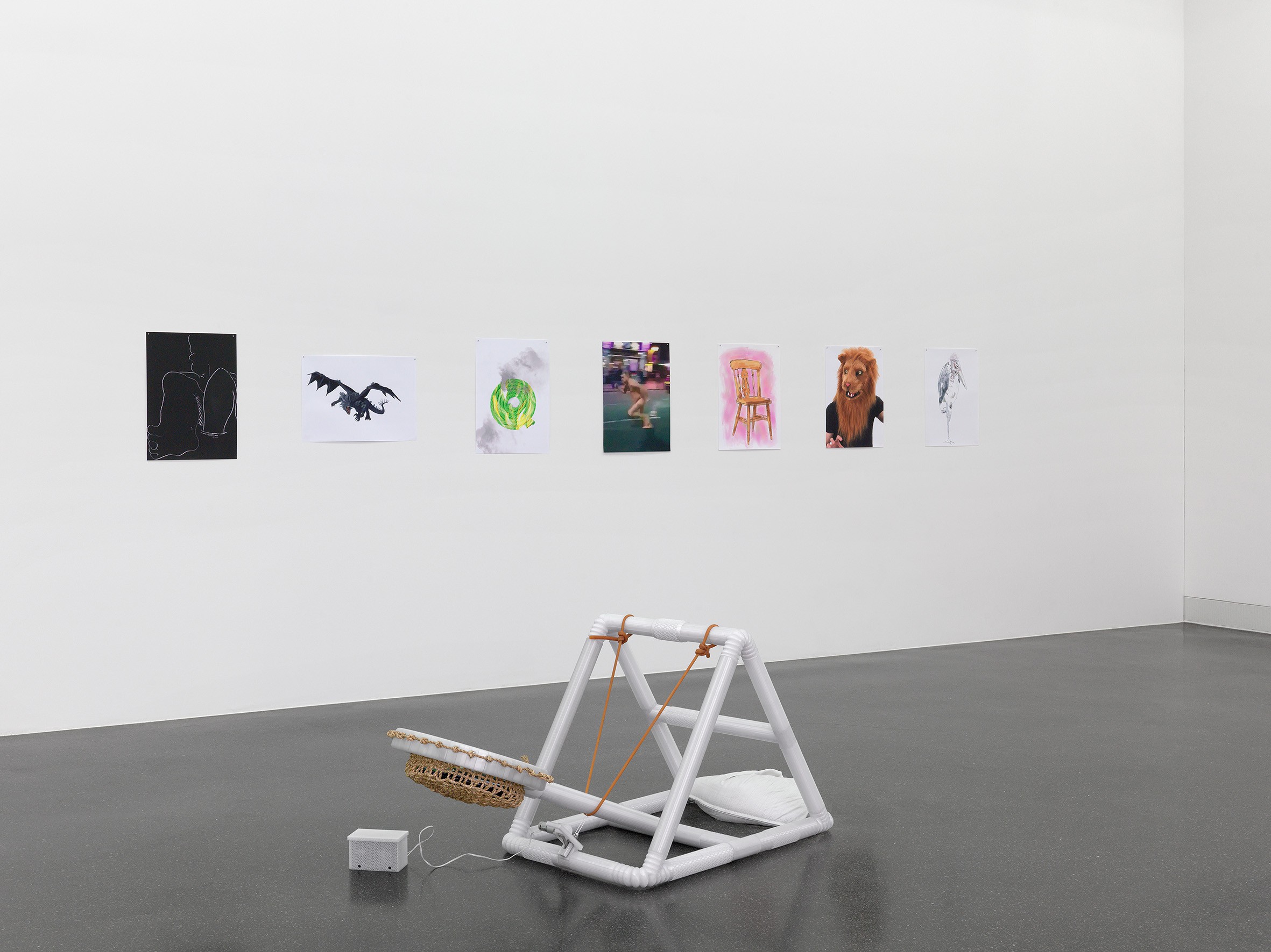 Installation view, In and Out, Galeria Francesca Pia, Zurich, 2020