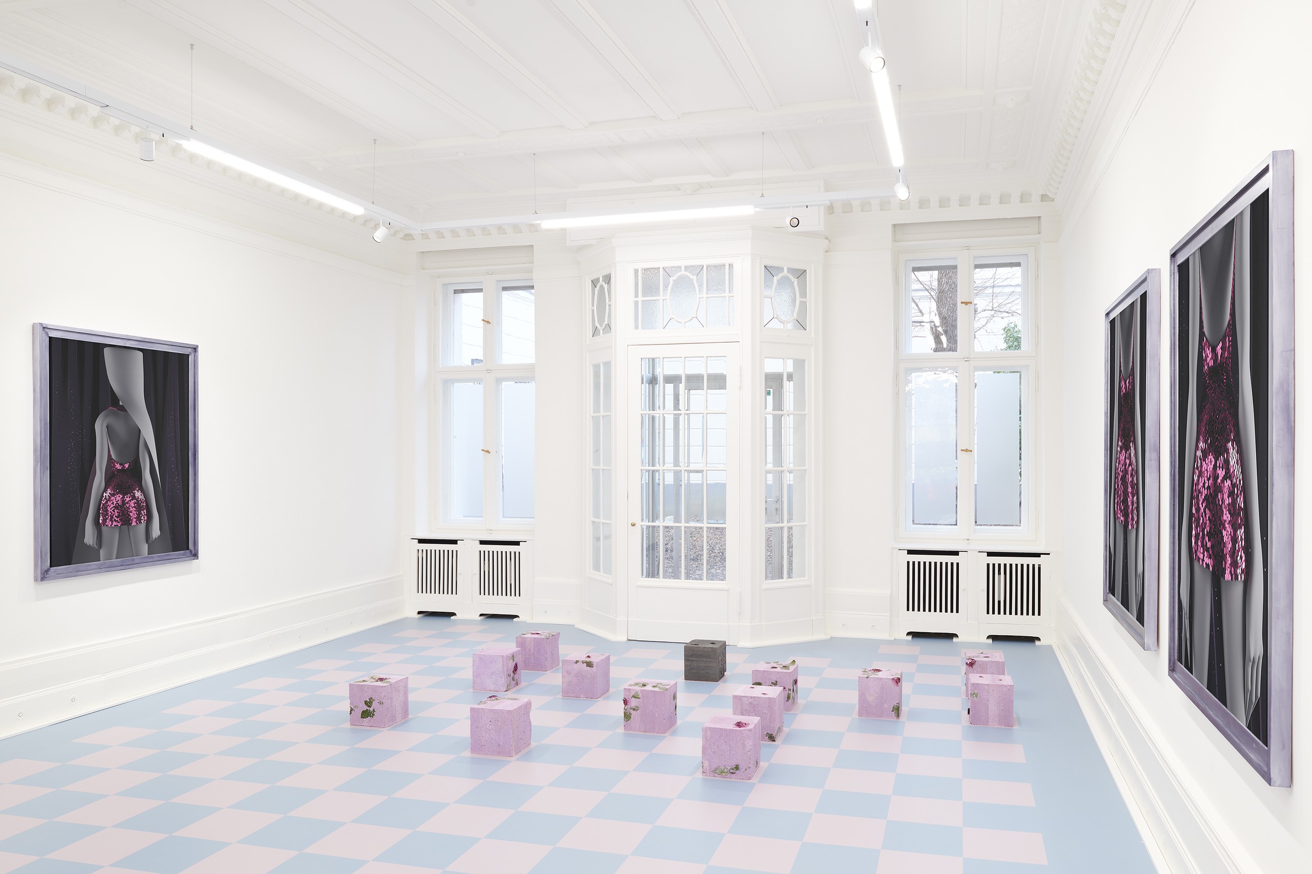 Installation view, Ms Agony, Société, Berlin, 2020/21