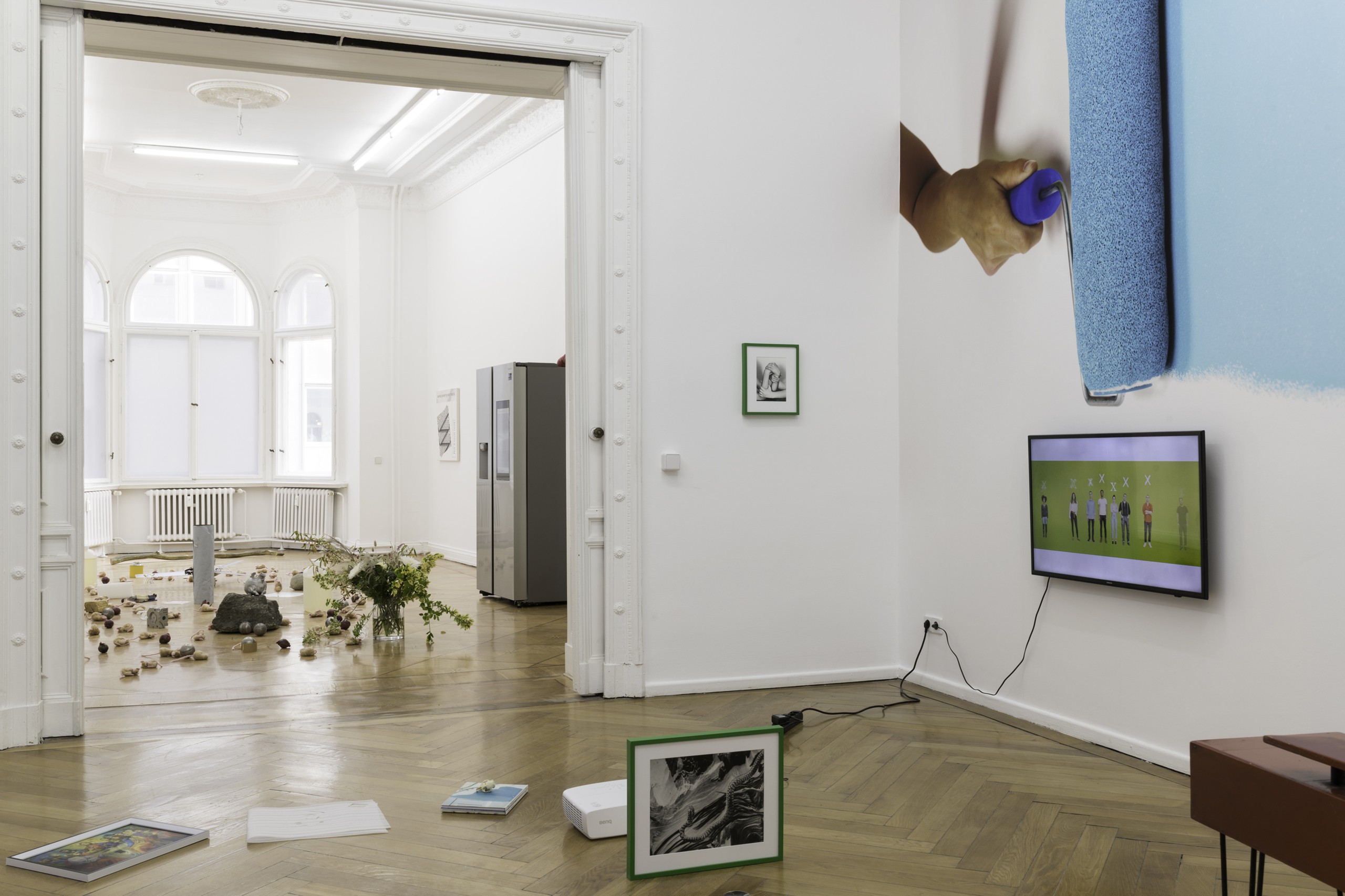 Installation view, I don&#x27;t know, Société, Berlin, 2018