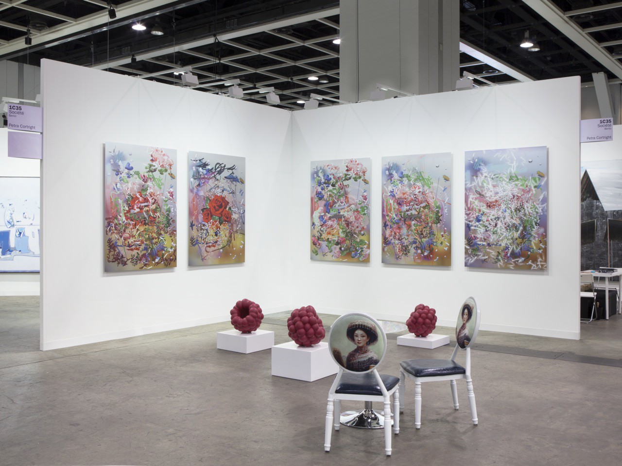 Installation view, Petra Cortright: ART BASEL HONG KONG 2017, Art Basel Hong Kong, Hong Kong, 2017