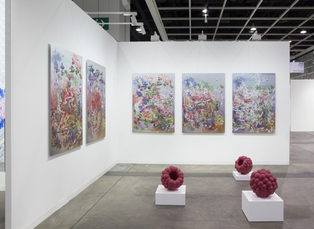 Installation view, Petra Cortright: ART BASEL HONG KONG 2017, Art Basel Hong Kong, Hong Kong, 2017