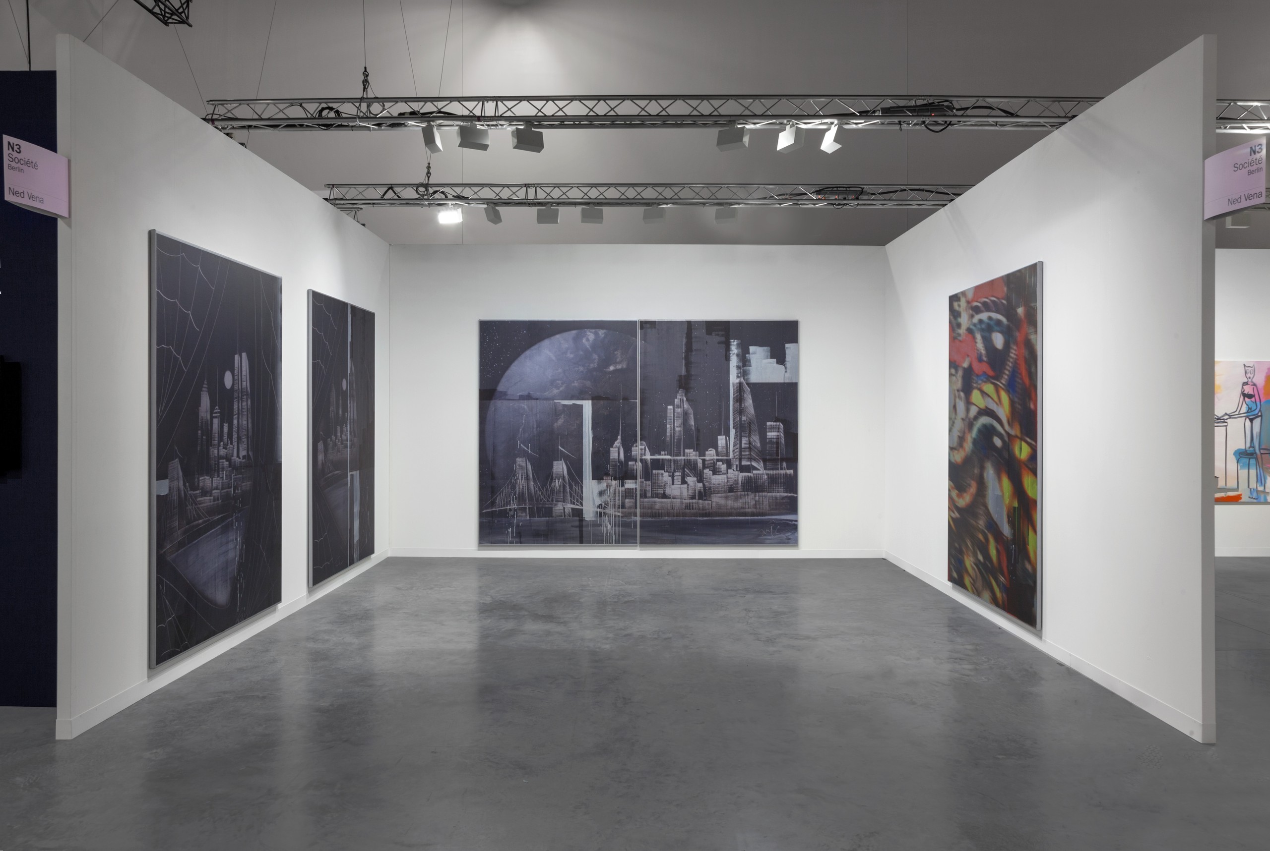 Installation view, Art Basel Miami Beach, Miami, 2017