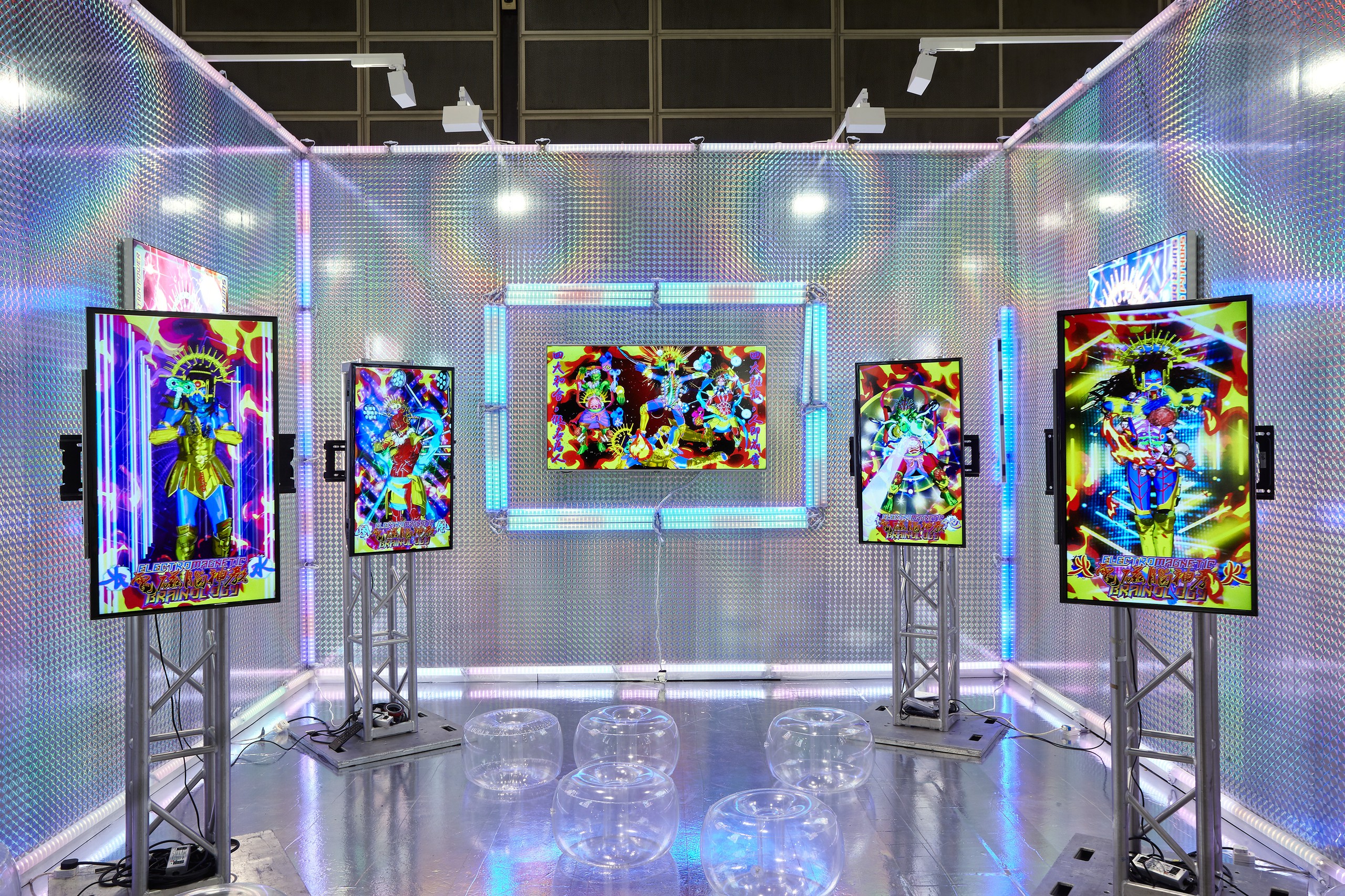 Installation view, Cyber altar, Art Basel Hong Kong, Hong Kong, 2019