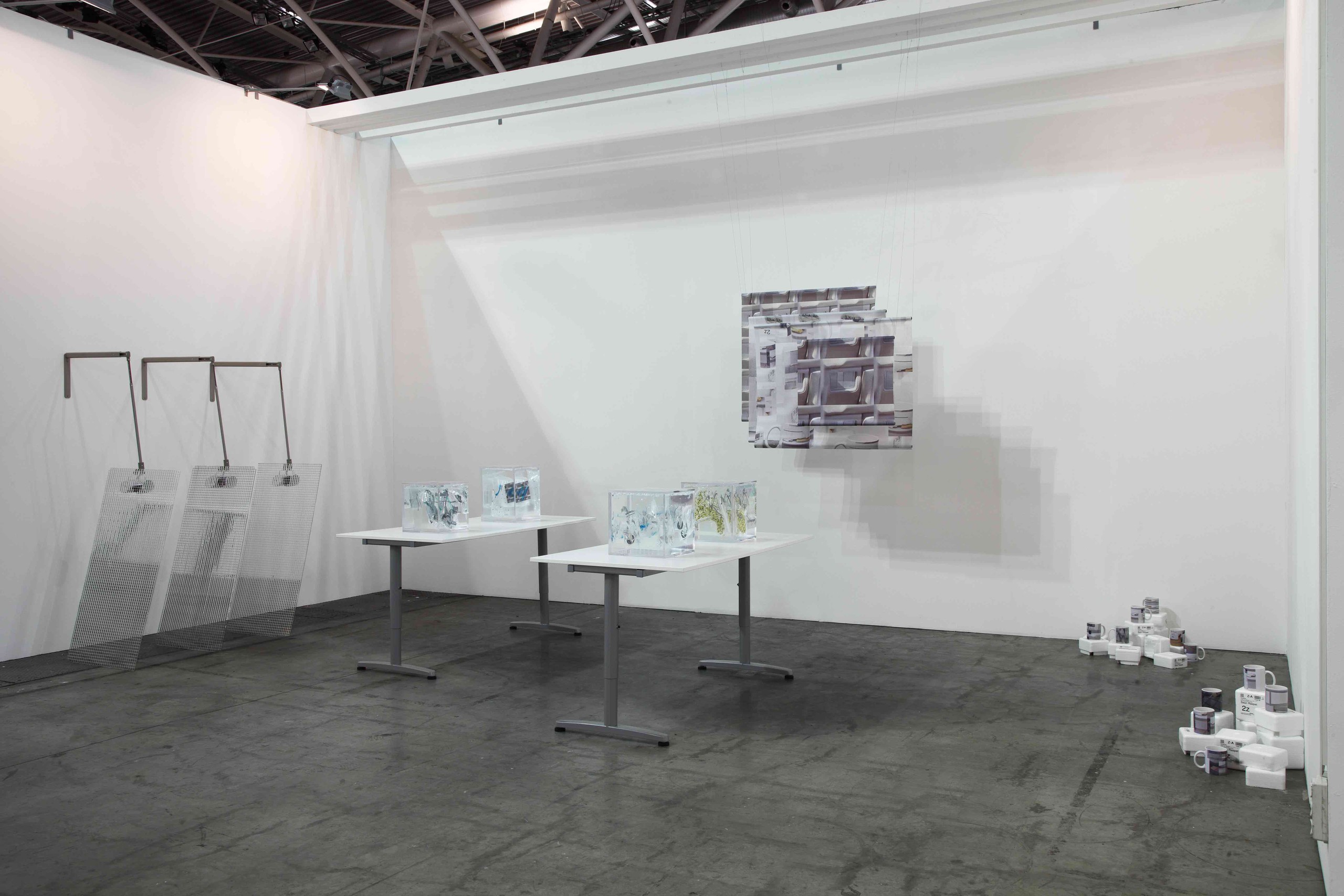 Installation view, Sean Raspet; Artissima 2012, Torino, 2012