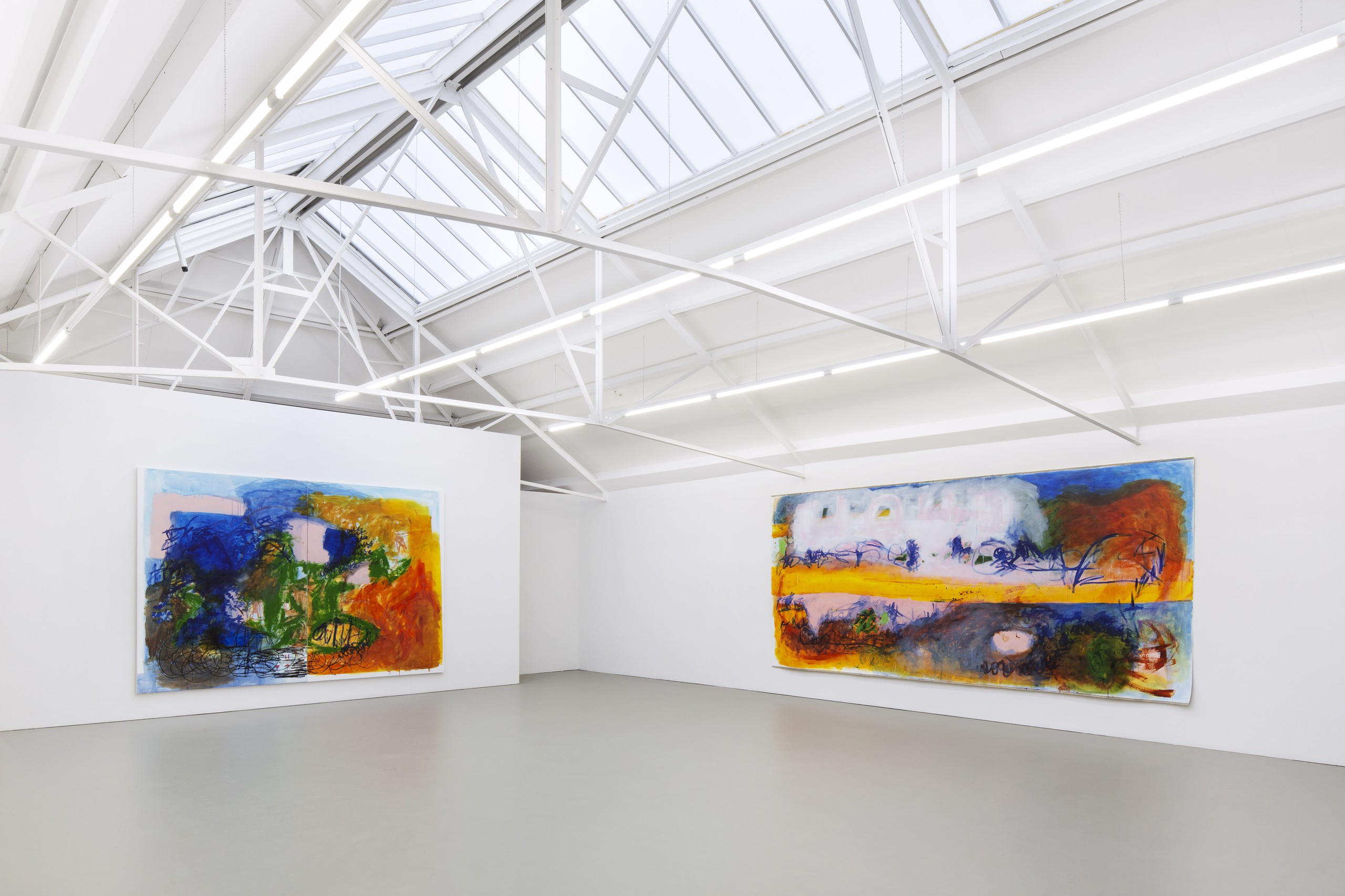 Installation view, Now that we have settled by the water’s edge, Galerie Fons Welters, Amsterdam, 2022