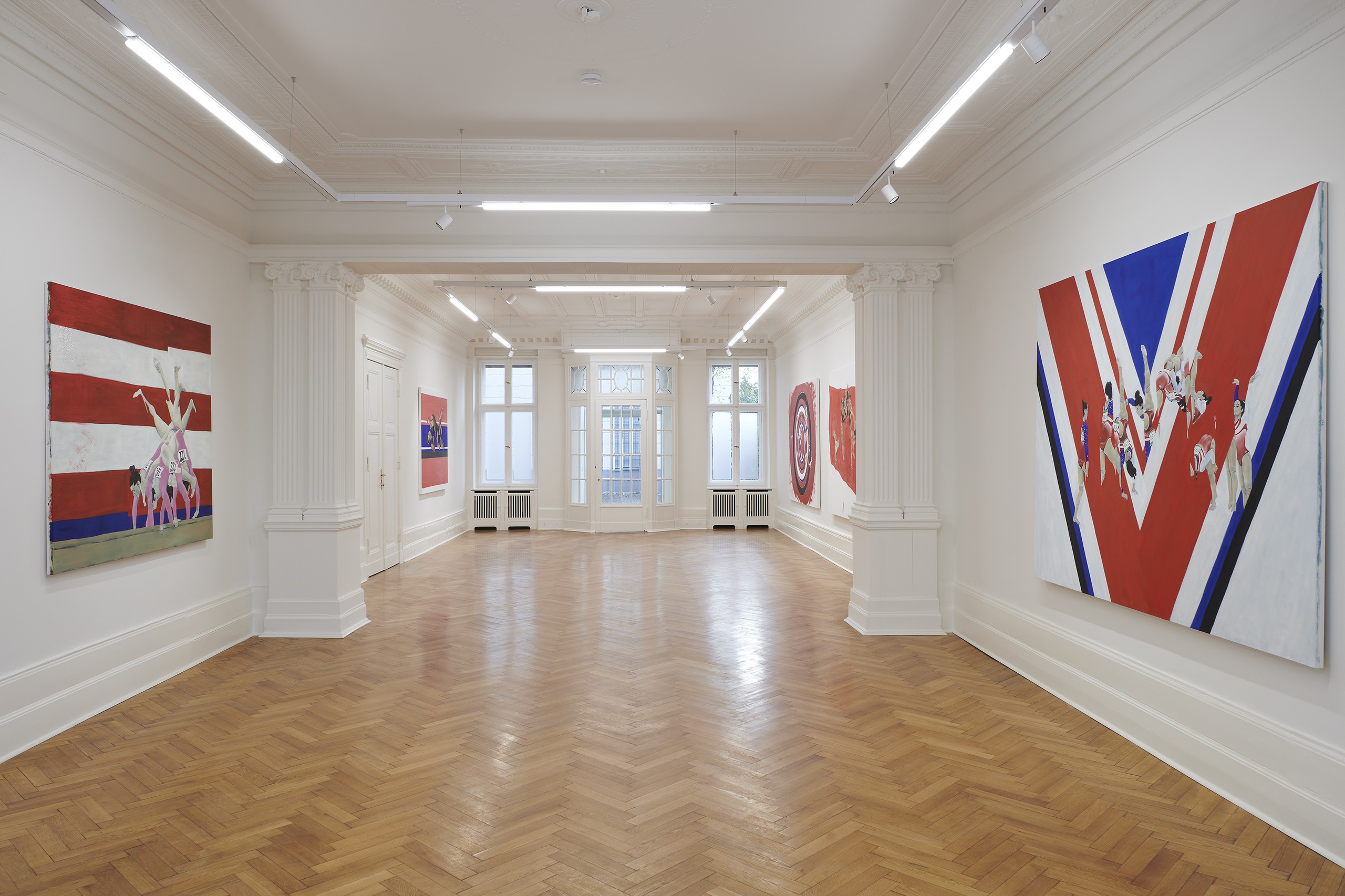 Installation view, Wash Us With Fire, Société, Berlin, 2021