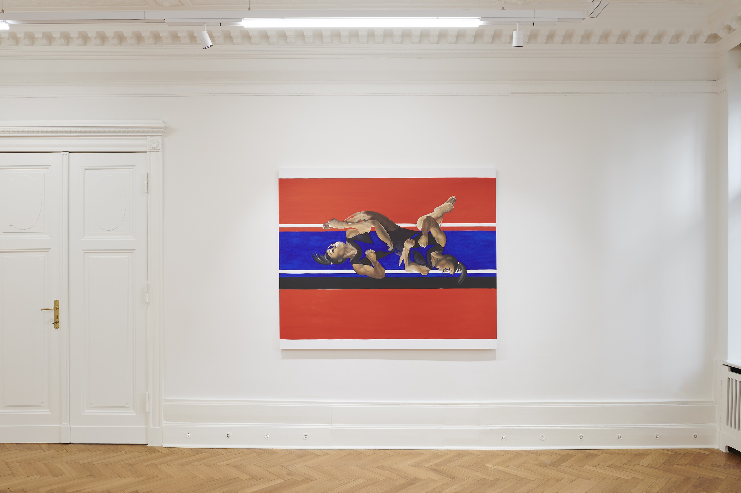 Installation view, Wash Us With Fire, Société, Berlin, 2021