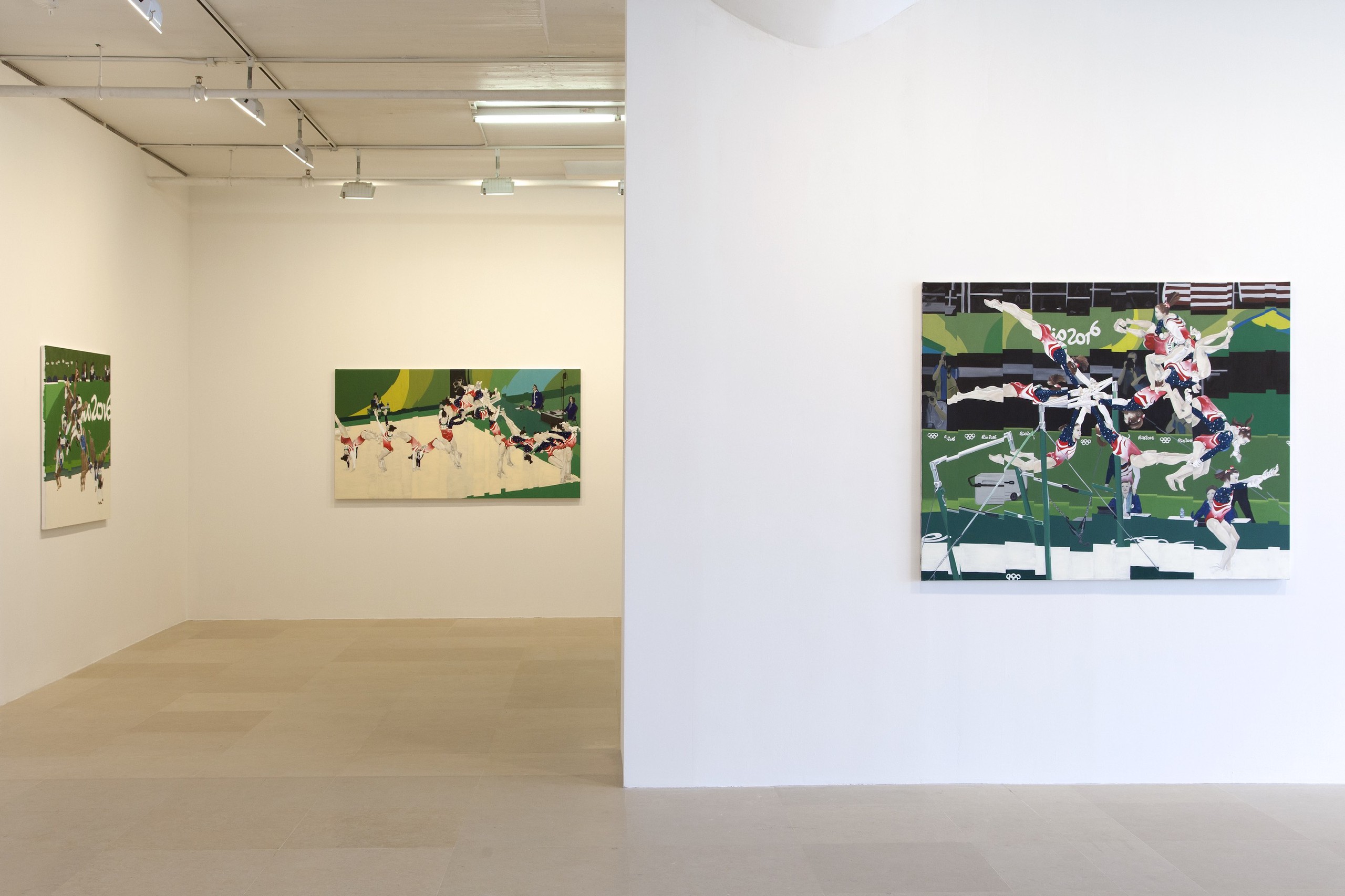 Installation view, Painting: Now and Forever, Part III, Greene Naftali Gallery, Matthew Marks Gallery, New York, 2018