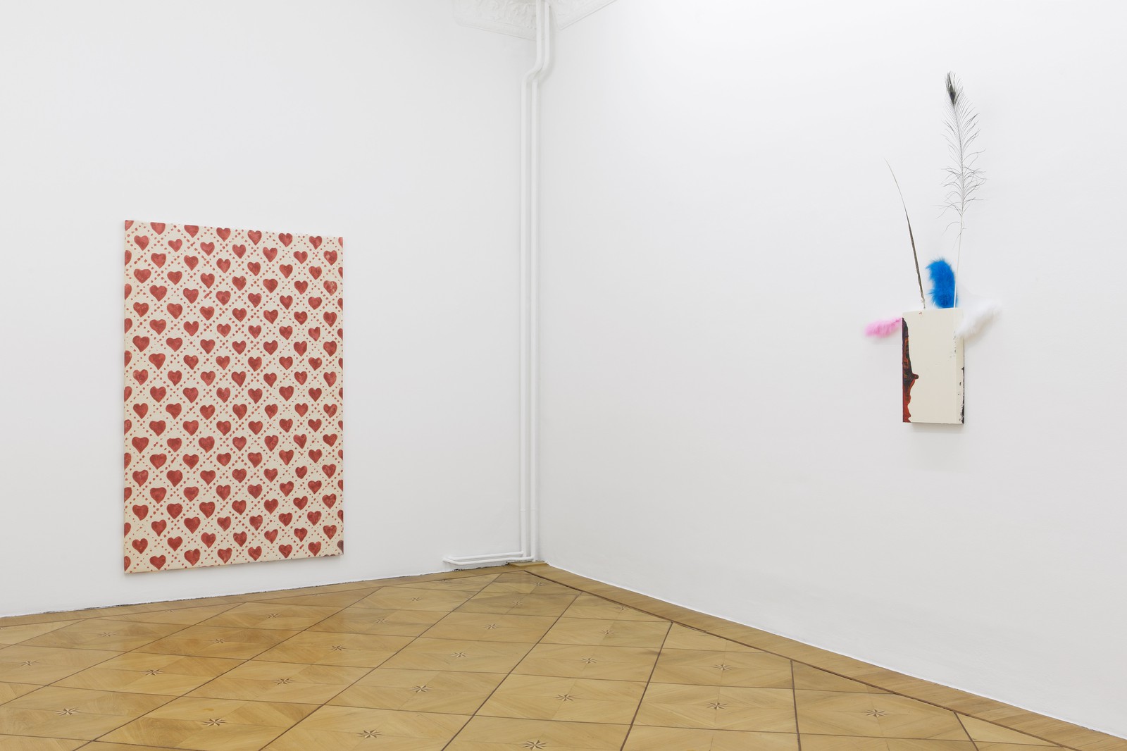 Installation view, jmseradzfghdsjkfhbycmxcfnbkladshj, Société, Berlin, 2016