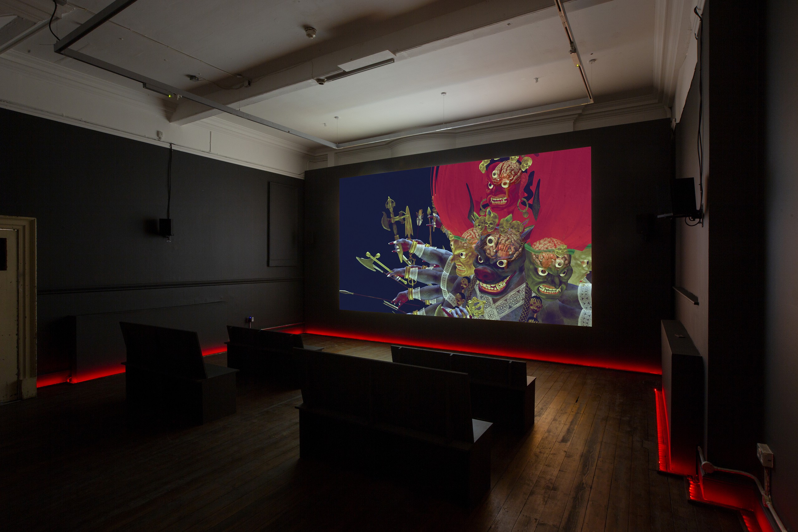 Installation view, LuYang NetiNeti, Zabludowicz Collection, London, 2022