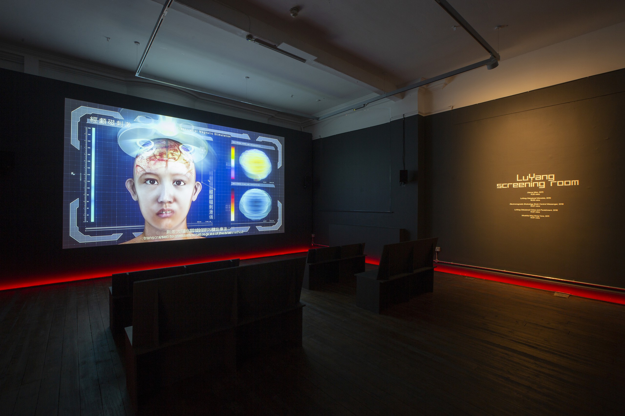 Installation view, LuYang NetiNeti, Zabludowicz Collection, London, 2022
