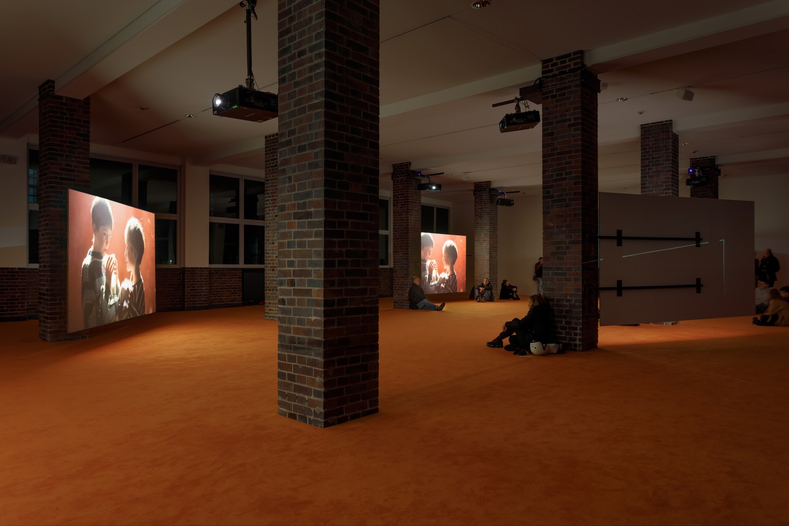 Installation view, Blood in my Milk, Museum für Moderne Kunst Frankfurt, 2019