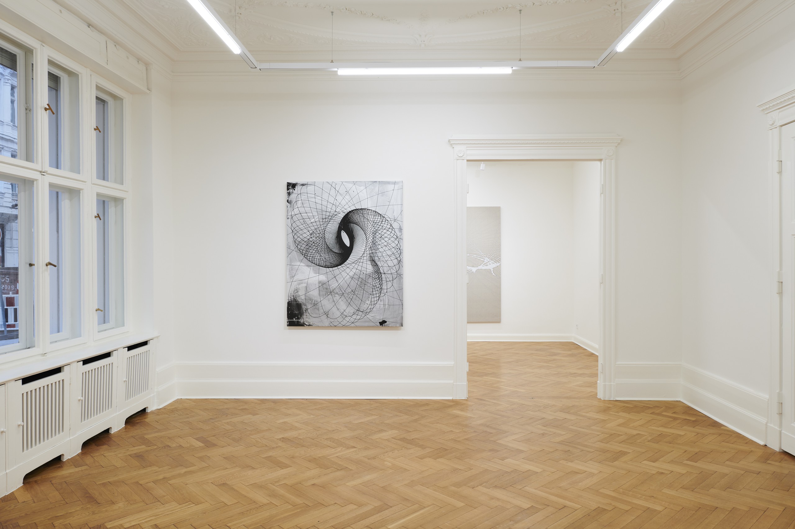 Installation view, Spirals, Société, Berlin, 2021