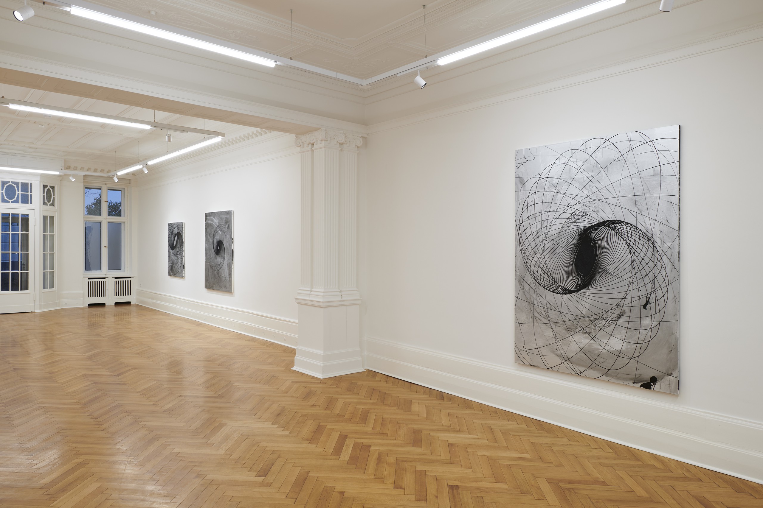 Installation view, Spirals, Société, Berlin, 2021