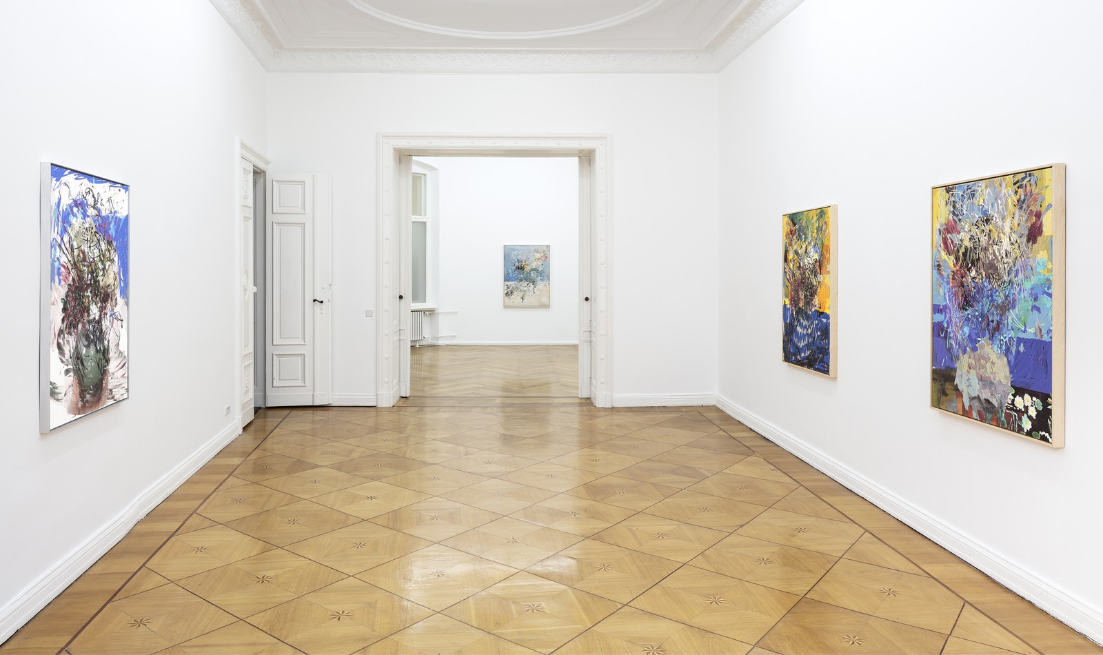 Installation view, Platinum Blonde Black Knights, Société, Berlin, 2019