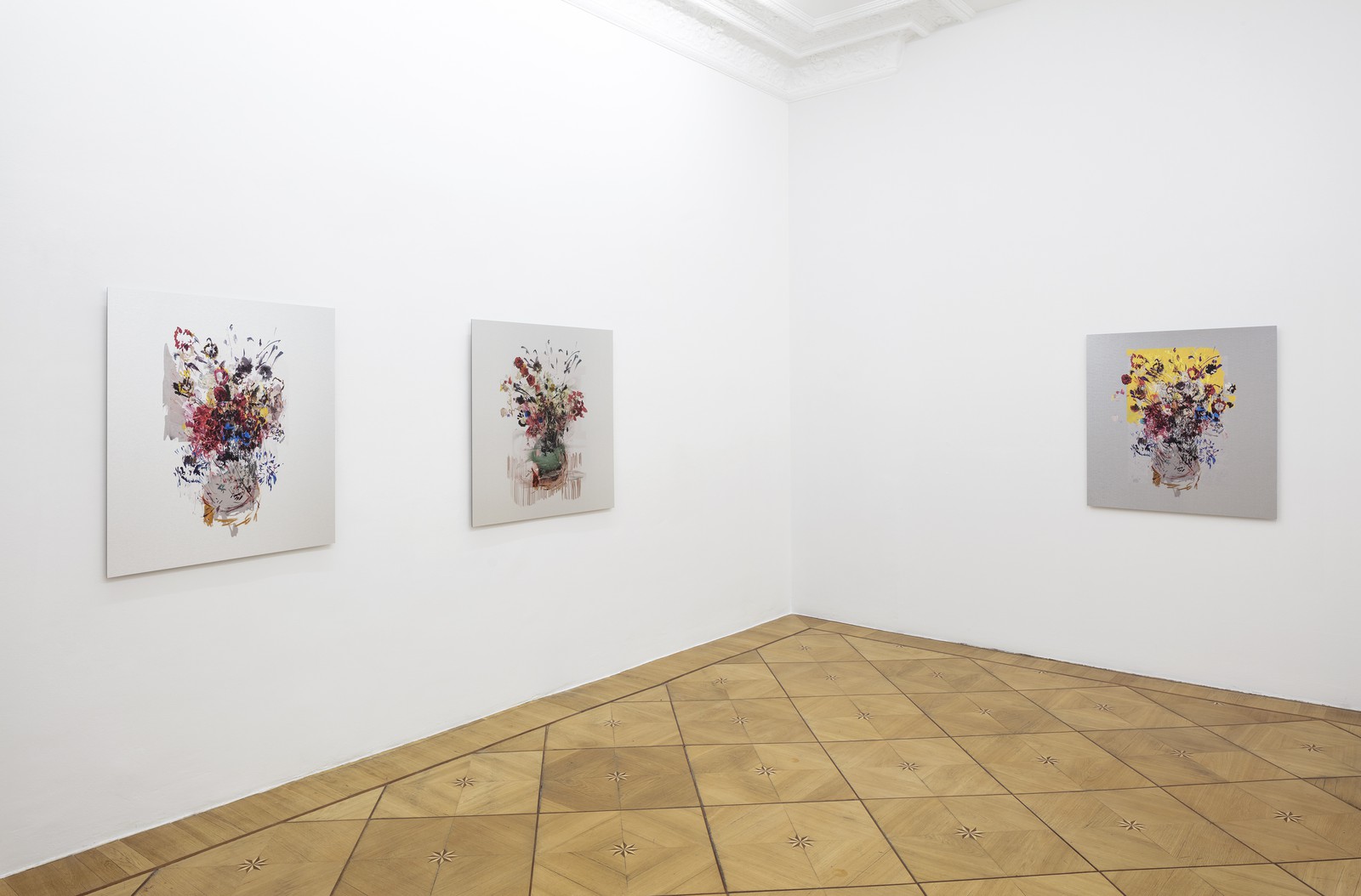 Installation view, Platinum Blonde Black Knights, Société, Berlin, 2019