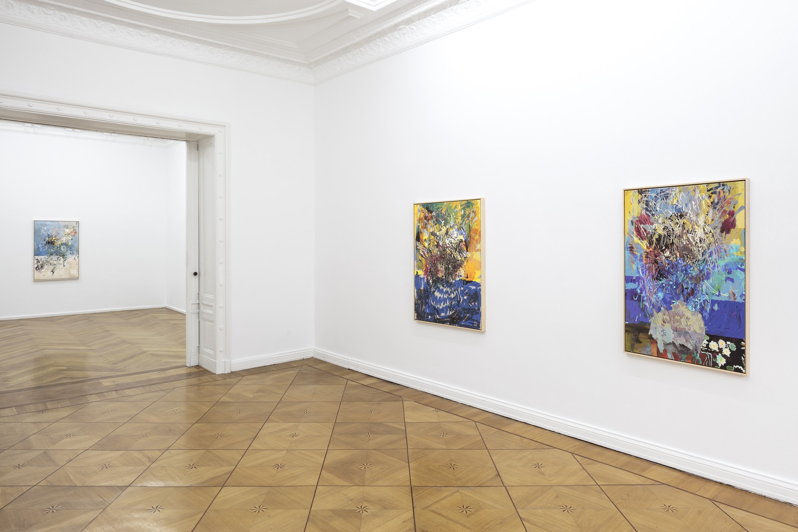 Installation view, Platinum Blonde Black Knights, Société, Berlin, 2019
