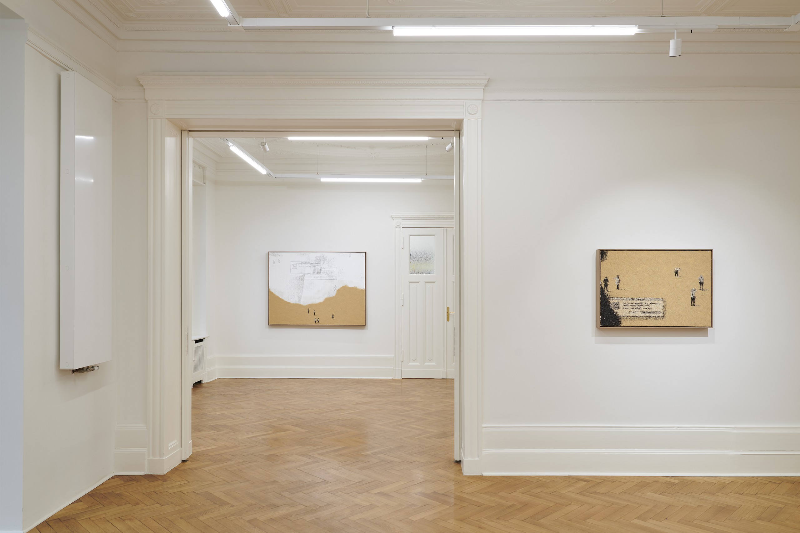 Installation view, Grainy Pixels, Société, Berlin, 2022