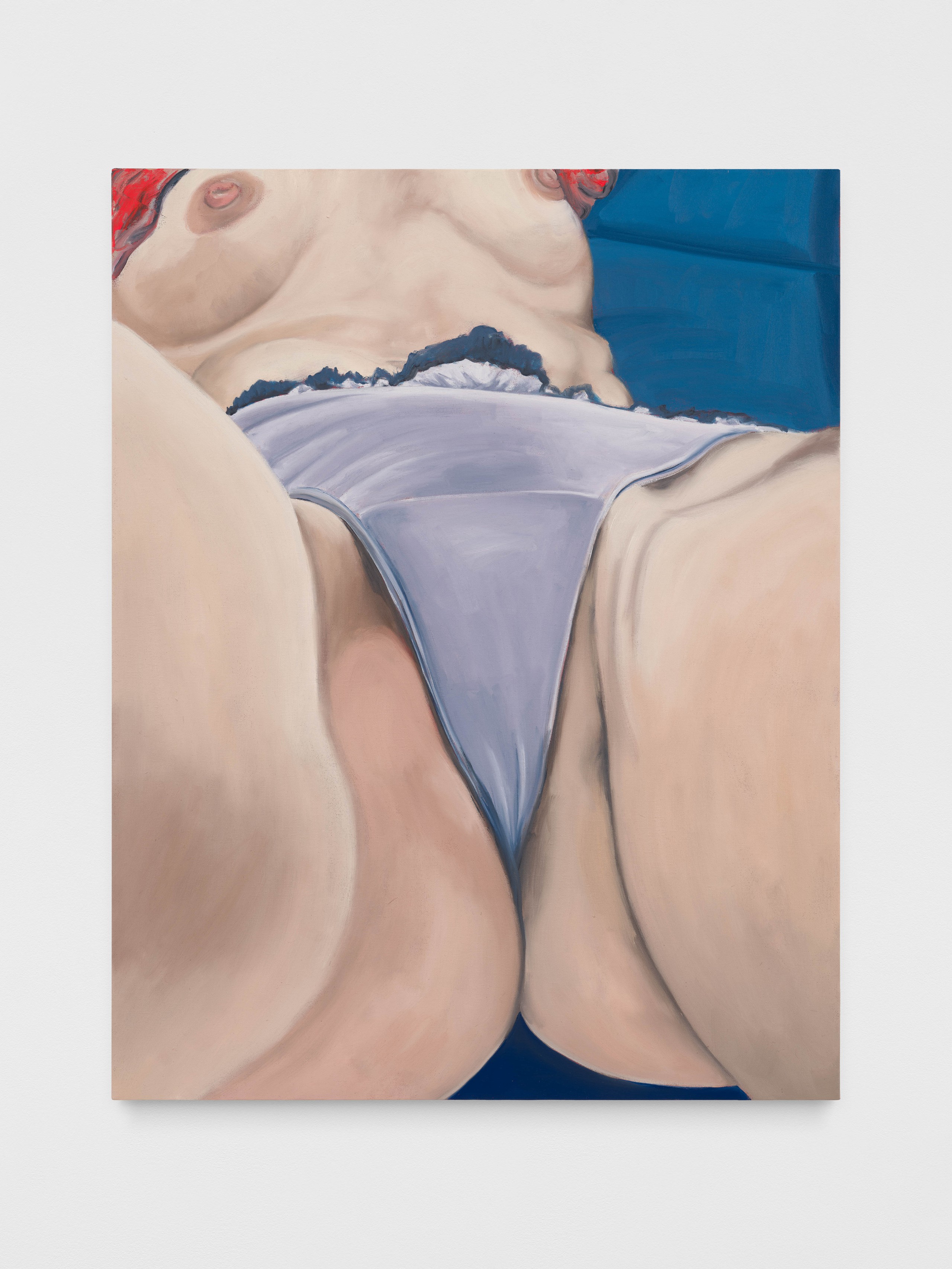 Jeanette MundtThe World Turned Upside Down, 2023Oil on canvas71 x 56 x 2 cm28 x 22 x 1 in