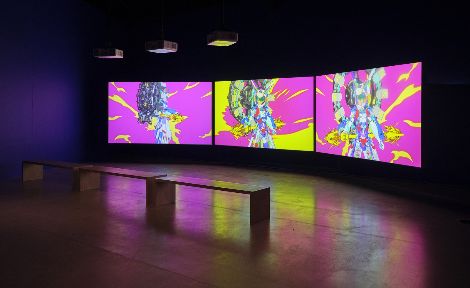 Installation view, Digital Descending, ARoS, Aarhus, 2021