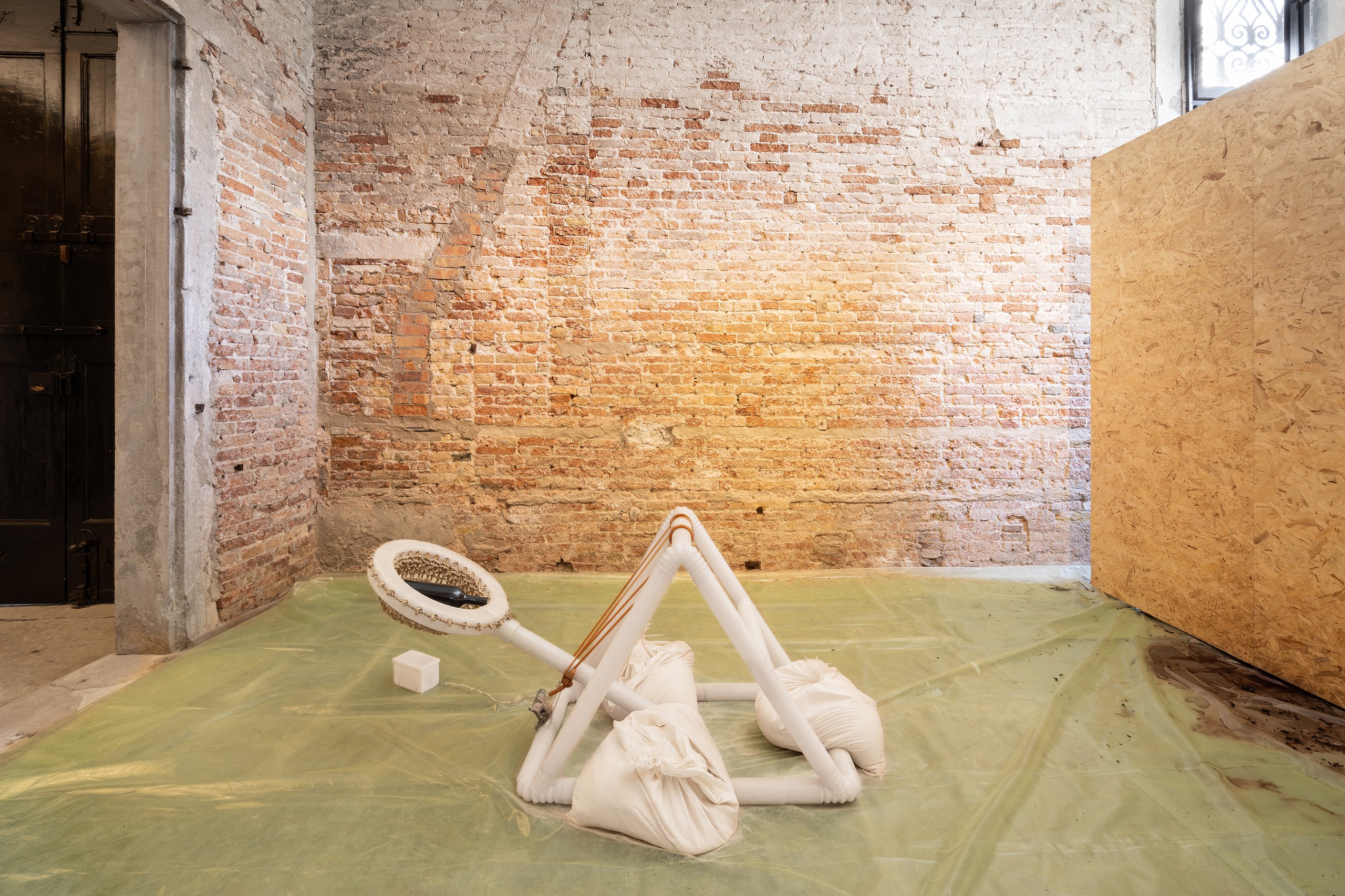 Installation view, Stop Painting, curated by Peter Fischli, Fondazione Prada, Venice, 2021