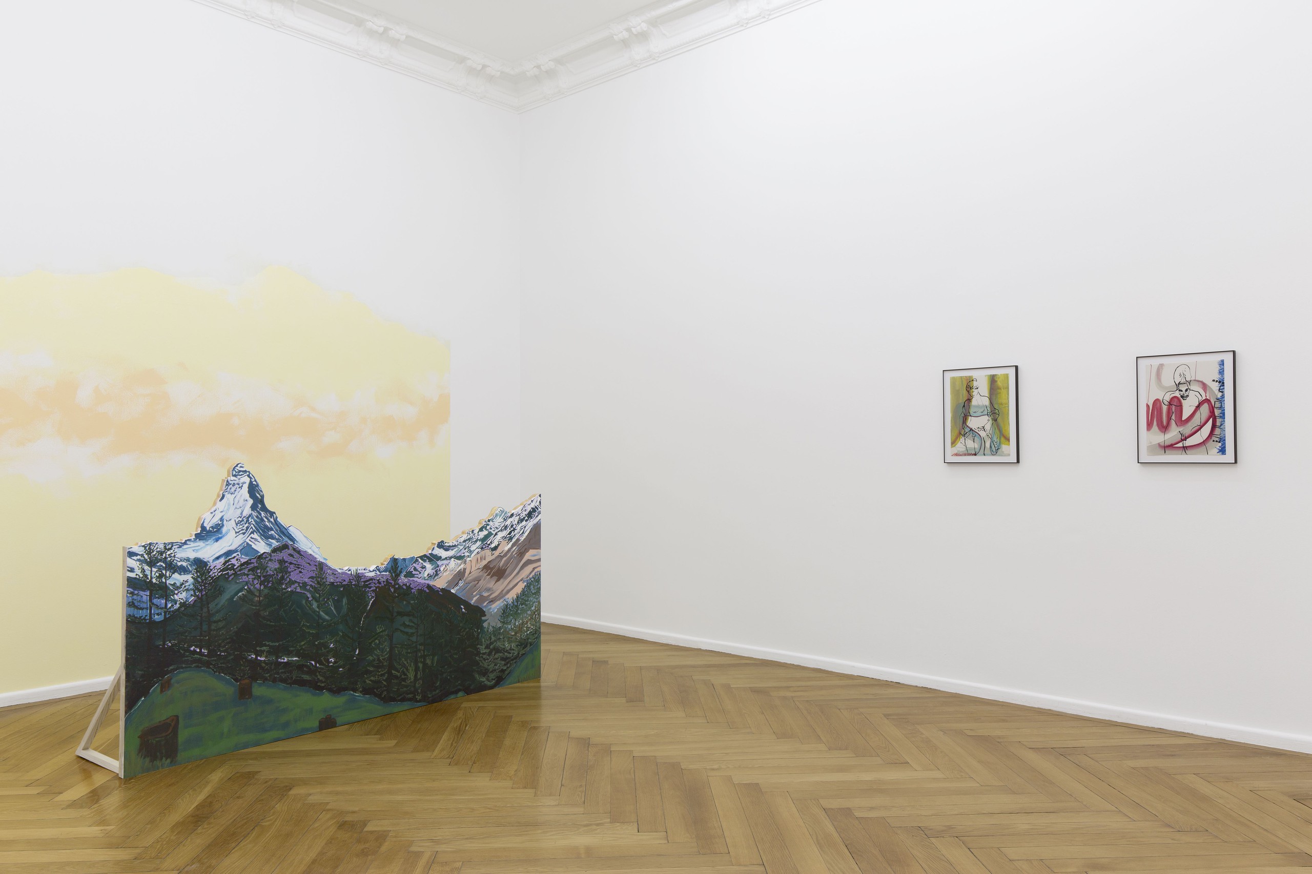 Installation view, Ultra Beauty, Treating Objects Like Women, Société, Berlin, 2015