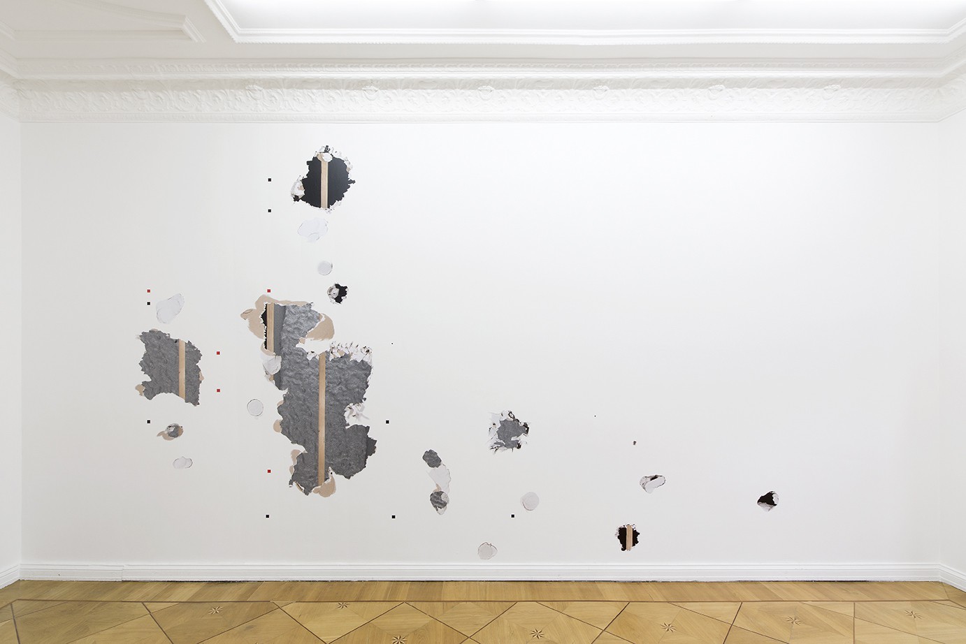 Installation view, A Simulated Future amid Collapse, Société, Berlin, 2015