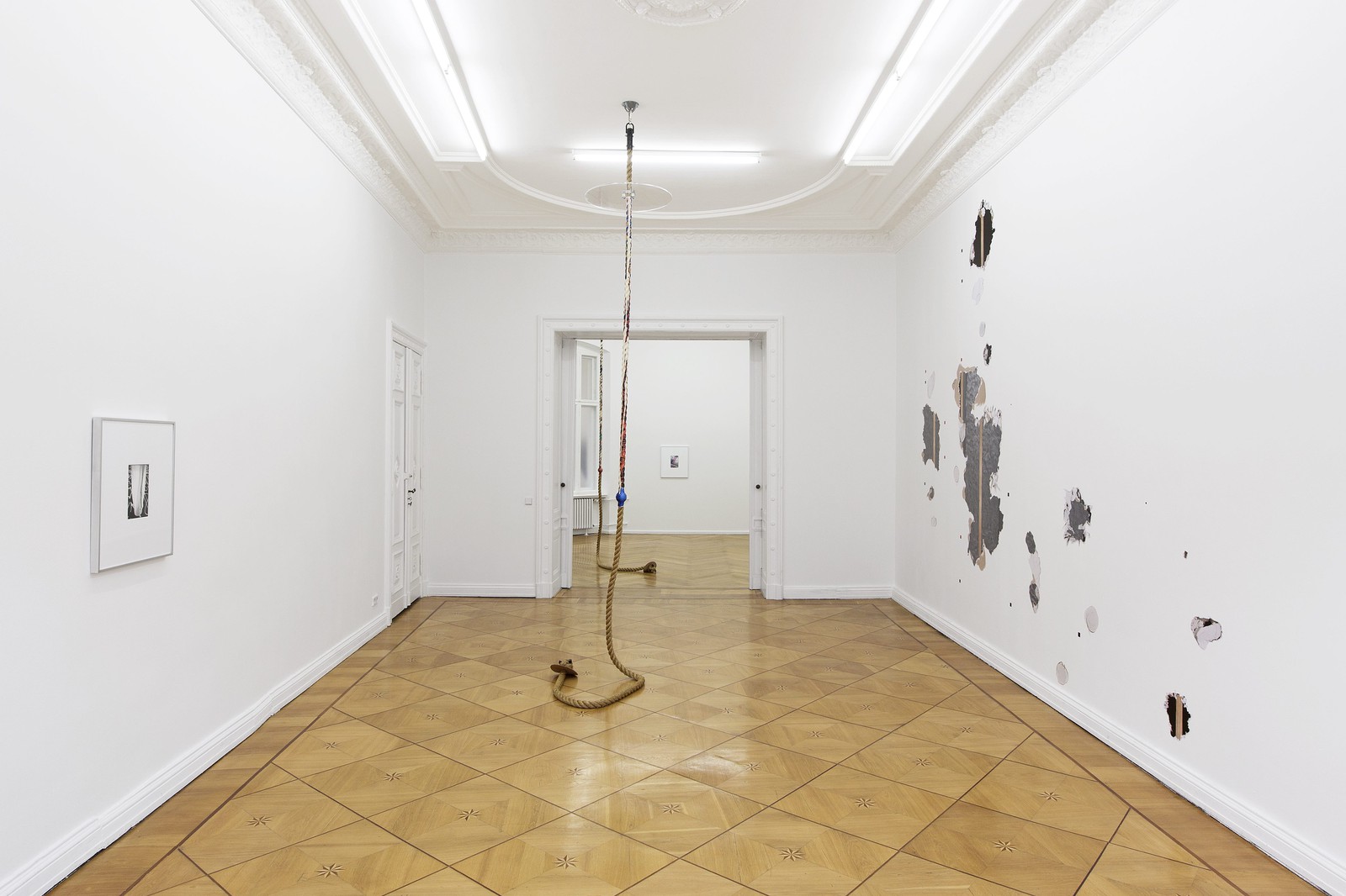 Installation view, A Simulated Future amid Collapse, Société, Berlin, 2015