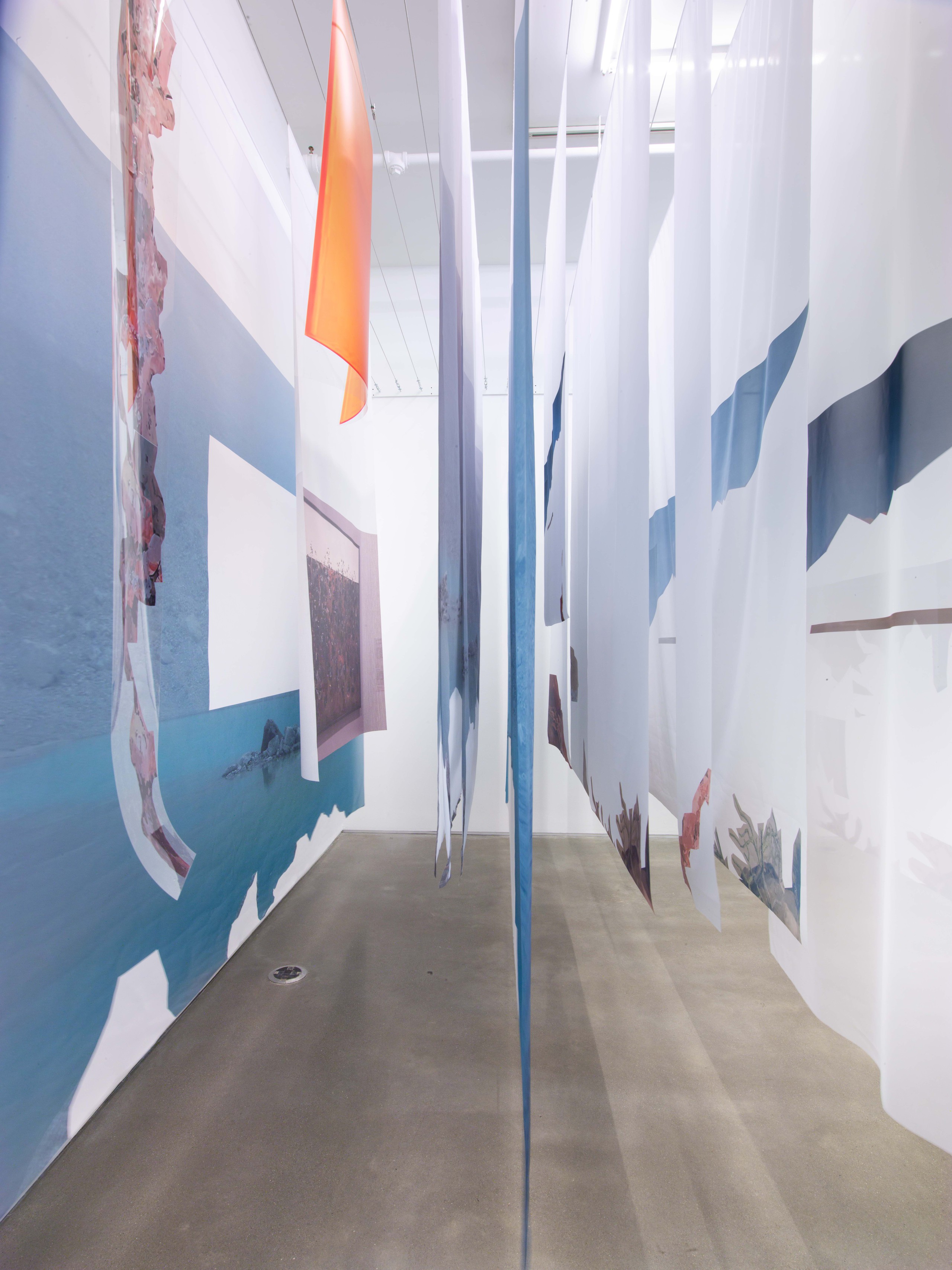 Installation view, borderline aurora borealis, Team Gallery, New York, 2020