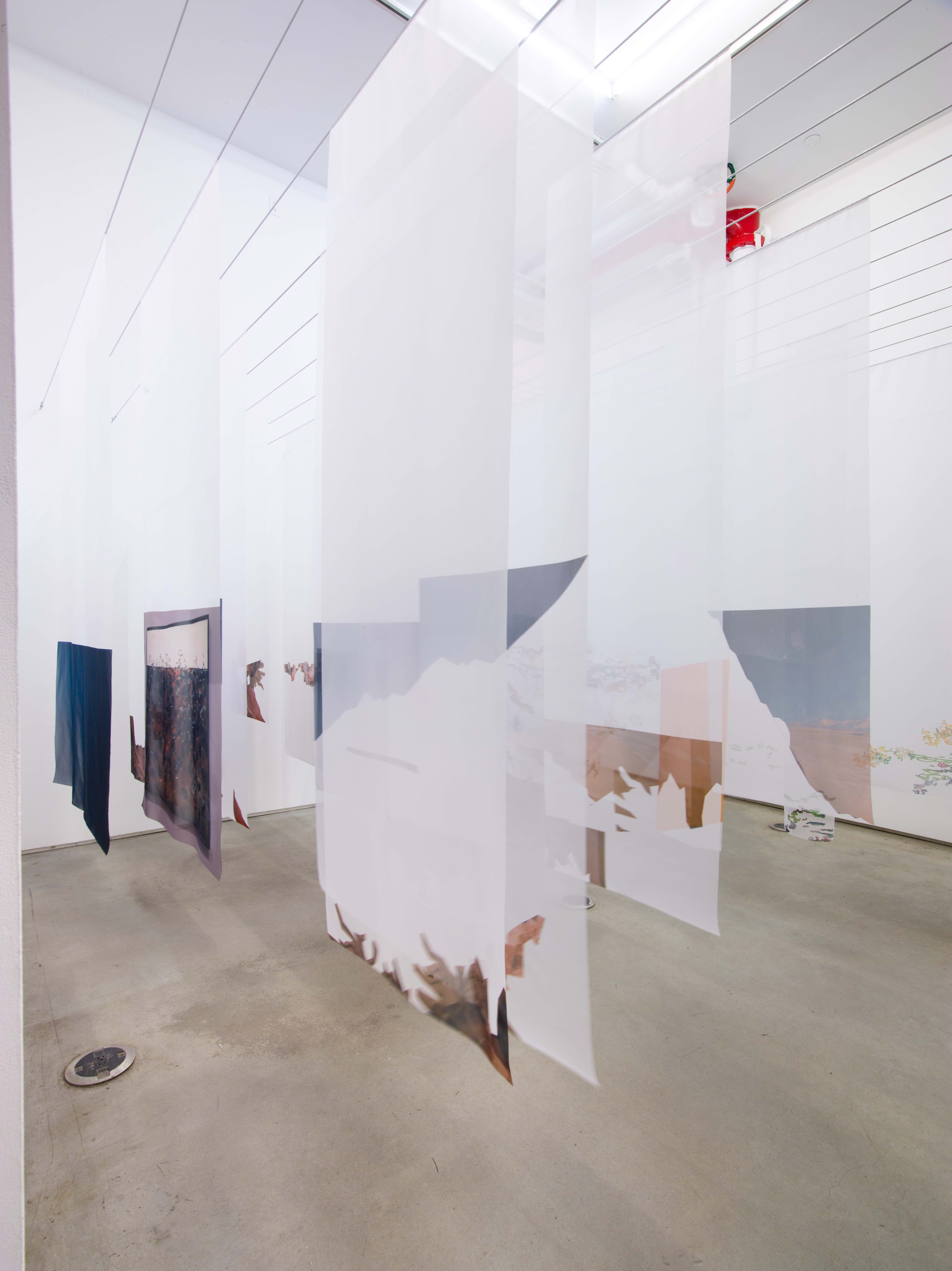 Installation view, borderline aurora borealis, Team Gallery, New York, 2020